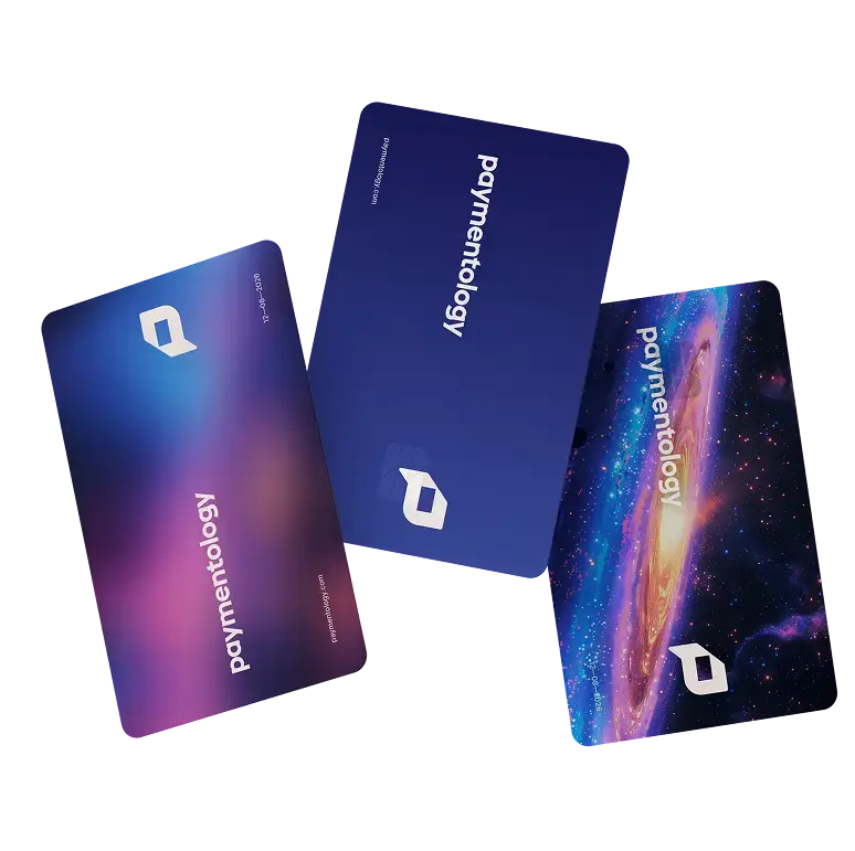 Vertical Floating Credit Card